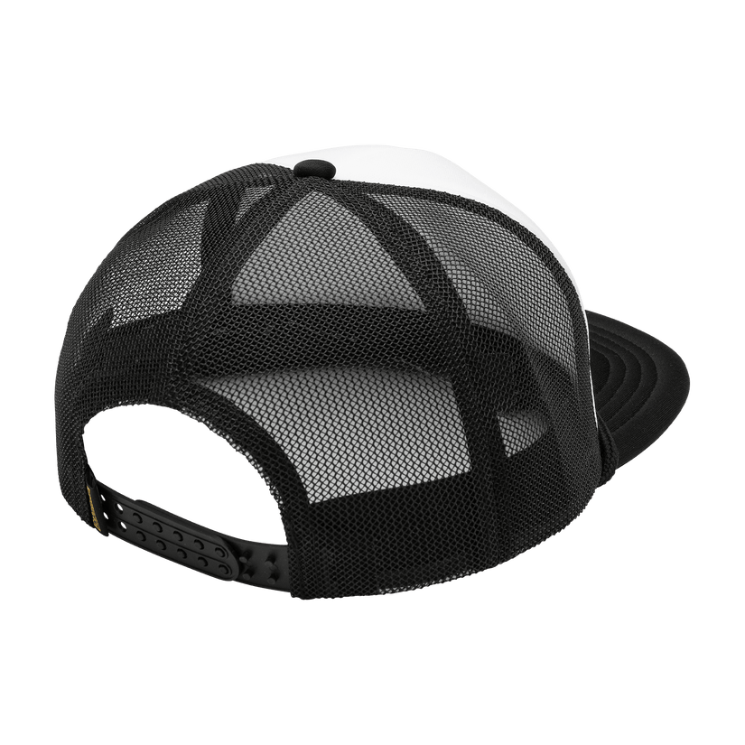 Shark Fin Trucker Hat - White - Captain Fin Co.