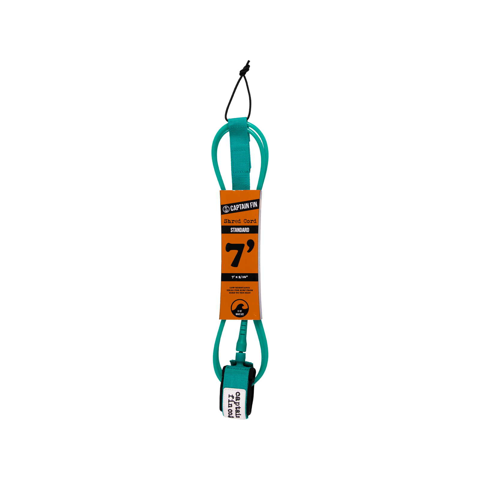 Shred Cord Standard - Teal - Captain Fin Co.